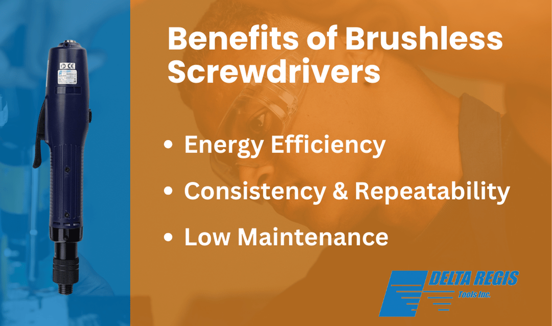 benefits of brushless electric torque screwdrivers
