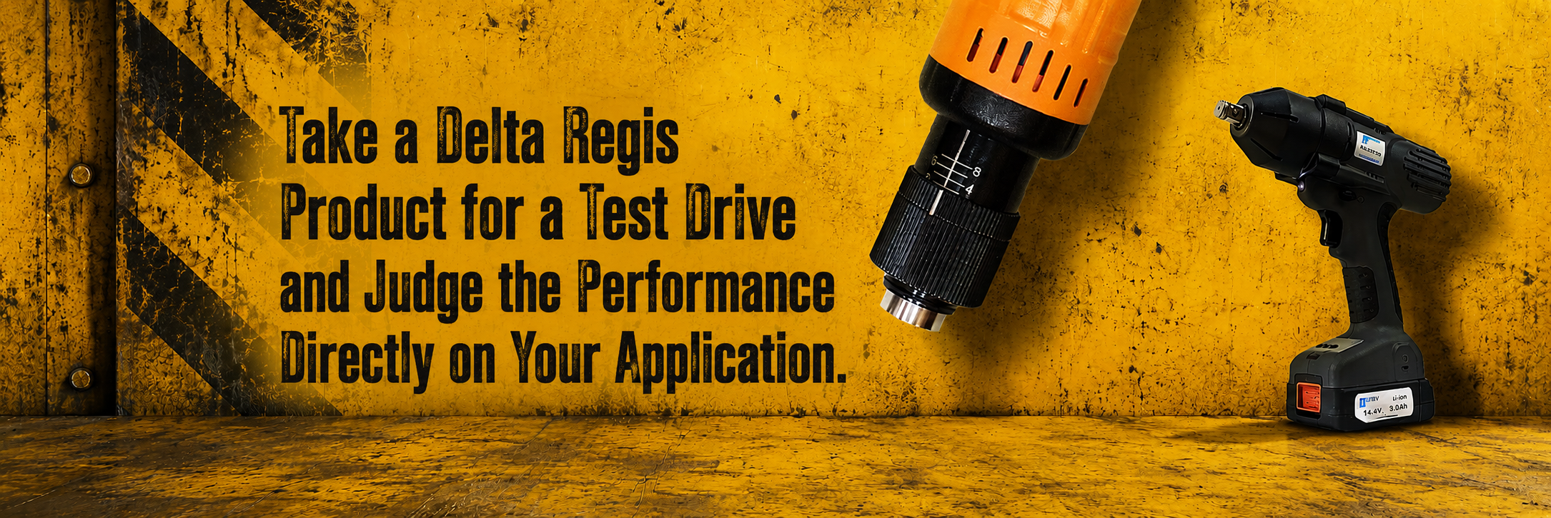 Delta Regis Test Drive Banner